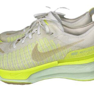 Nike ZoomX Invincible Run Flyknit 3 Volt Sail Running Shoes, Men's Size 10